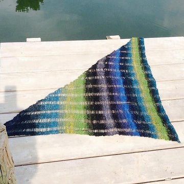 Drop Stitch Shawlette