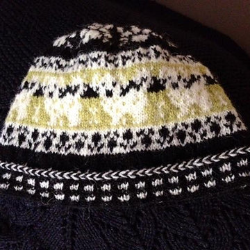 Bichon frise beanie