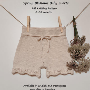 Spring Blossoms Baby Shorts | 0-36 months