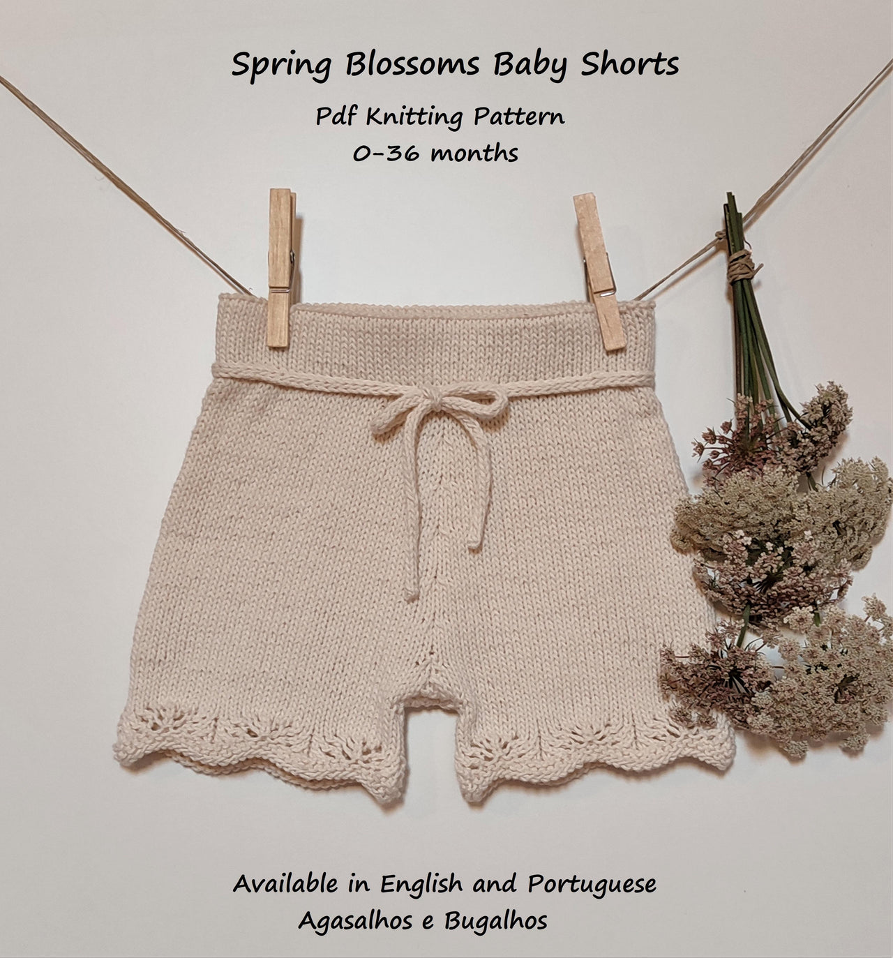 Spring Blossoms Baby Shorts | 0-36 months