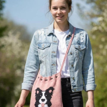 Border Collie Dog Bag