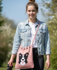 Border Collie Dog Bag
