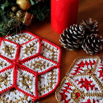 Lucky Christmas Pot Holder