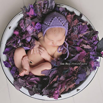 Chevron Lace Bonnet W