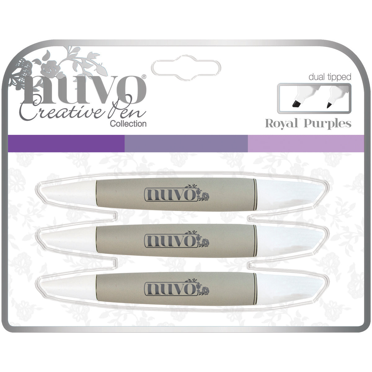 Tonic Studios Nuvo Creative Pen Collection - Royal Purples