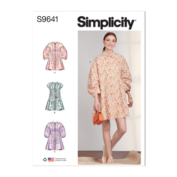 Simplicity Misses' Button Down Dress S9641 - Sewing Pattern