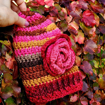 Falling in Rose Hat