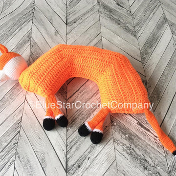 Roxy the fox travel pillow