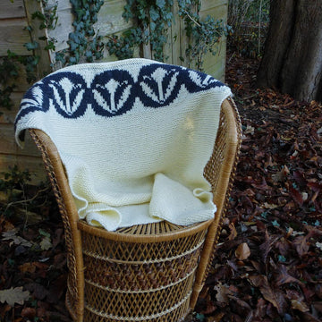 A Badger Baby Blanket