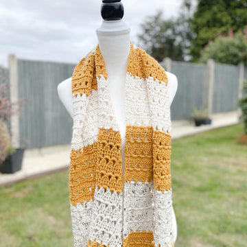 Granny Stripe Scarf