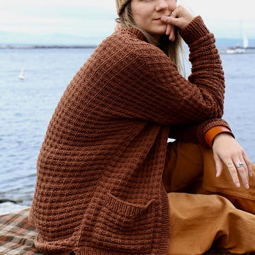 Campsite Waffle Cardigan
