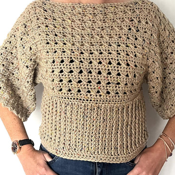 Lace Ribbed Sweater