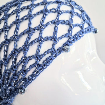 Triangular Mesh Sequin Scarf