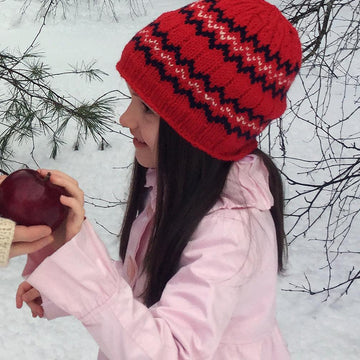 Mild Winter Hat and Mitts Set