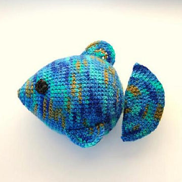Freddie the Fish Crochet Pattern, Fish Amigurumi Pattern