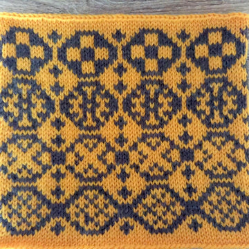 Fair Isle Sampler Cowl