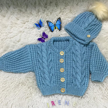 "IRENE" Aran Knitting Pattern