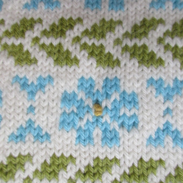 Flower Fairisle Bag