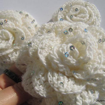 Crochet Rose Flower
