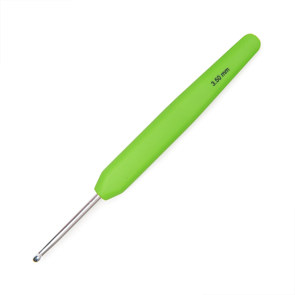 KnitPro Waves Crochet Hook (Set of 9) with Green Case