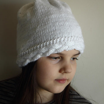 Cable Brim Hat