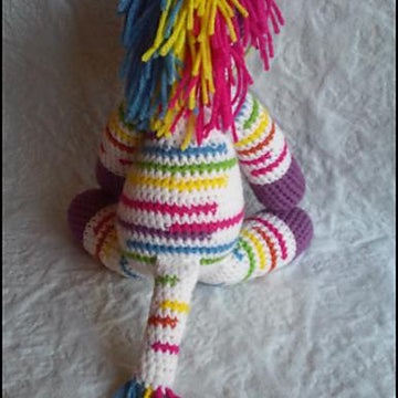 Riley the Rainbow Zebra