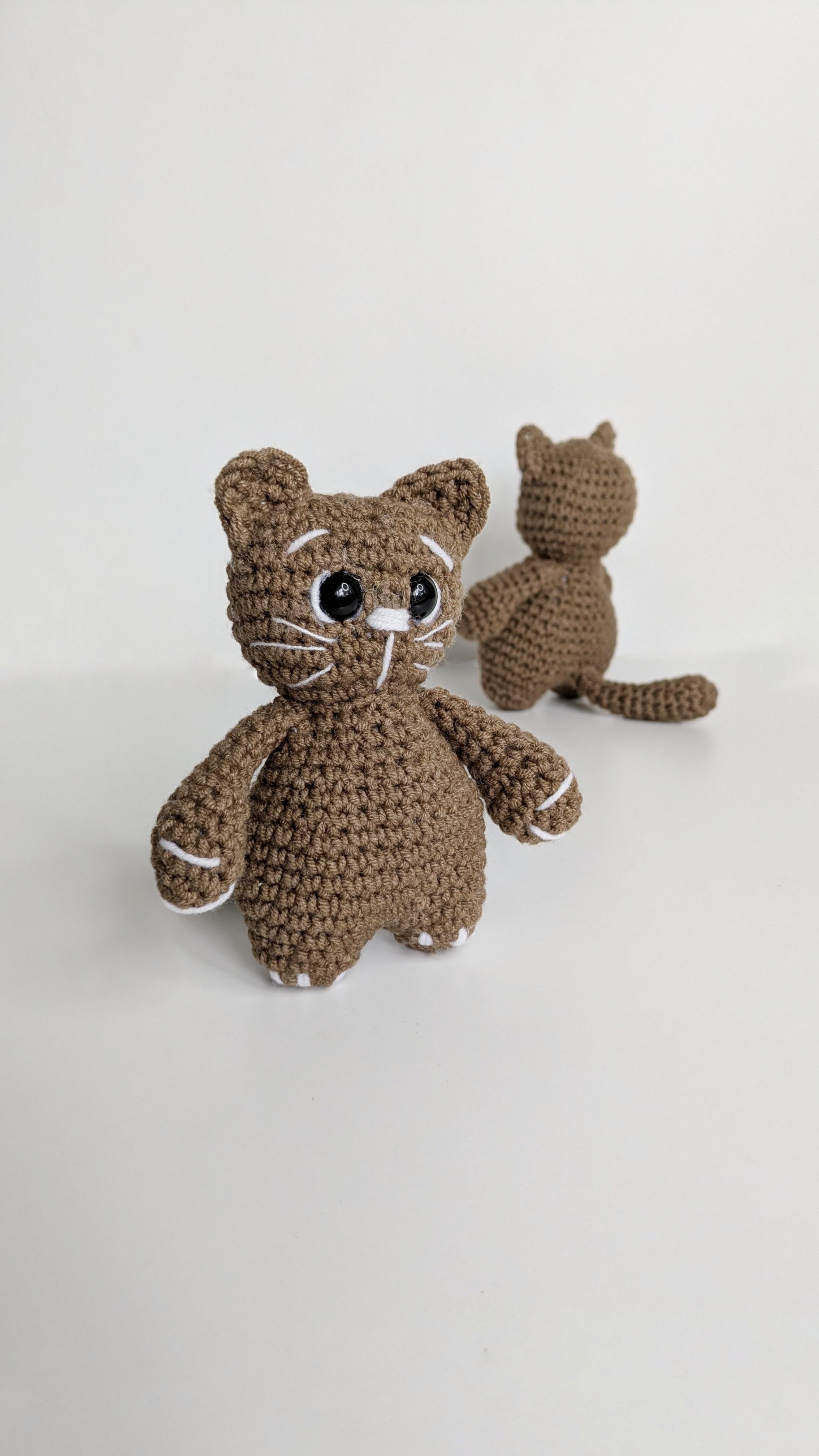 Easy Crochet Cat, Amigurumi Pattern Ziggy the Cat