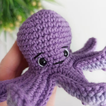 Octopus crochet pattern, easy crochet amigurumi octopus pattern