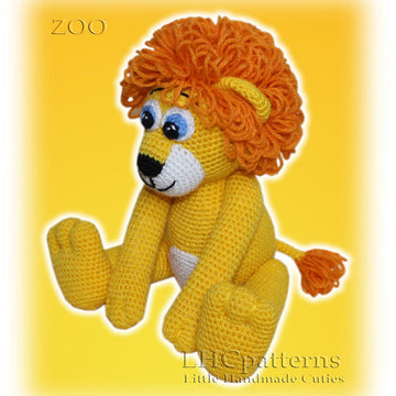 Lion Crochet Pattern, Crochet Lion, Amigurumi Lion Pattern