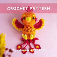 Ember the Phoenix Crochet Pattern
