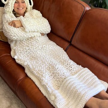 SNUGGLY SHEEP COUCH CARDIGAN