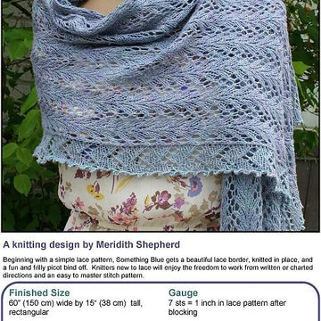 Something Blue Shawl