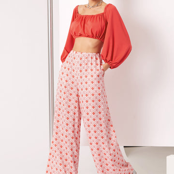New Look Misses' Top and Pants N6758 - Sewing Pattern