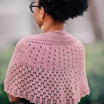 Half Circle Dreamy Moon Shawl