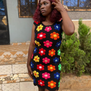 Elsie Petal Radiance Dress Crochet Pattern