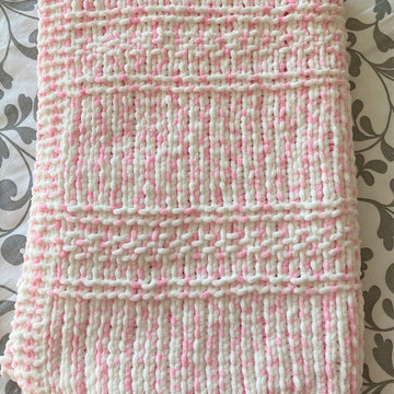 Lightweight Chunky Baby Blanket
