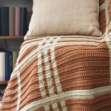 Rustic Tartan Throw Blanket