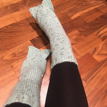 Sequin Mermaid Tail Socks