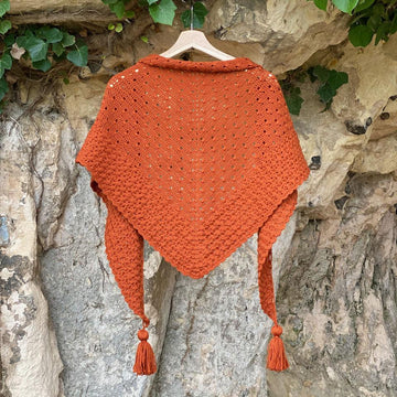 Hazel Dots Shawl