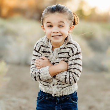 Boys' Pinstripe Sweater