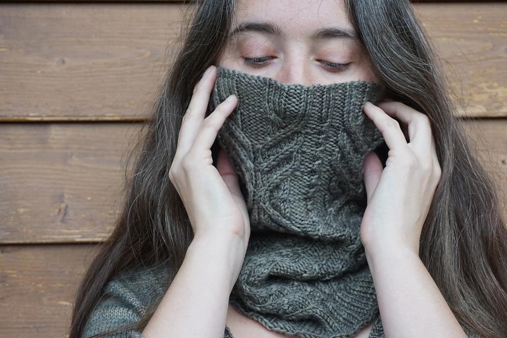 Walnut Bark Cowl