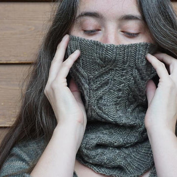 Walnut Bark Cowl