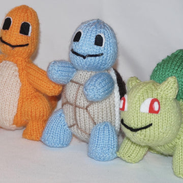 Mini Pokemon (Bulbasaur, Charmander and Squirtle)