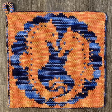 Sea Horses Potholder