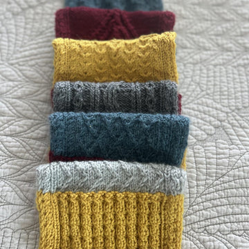 Autumn Cable Scarf