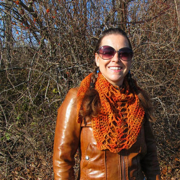 Julia Heliconian Shawl