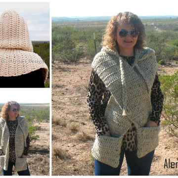Hooded Pocket Scarf