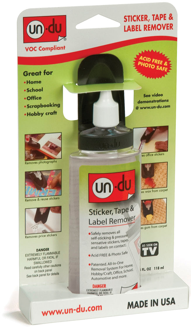 Un Du Products Un-Du Adhesive Remover Low VOC - 4oz