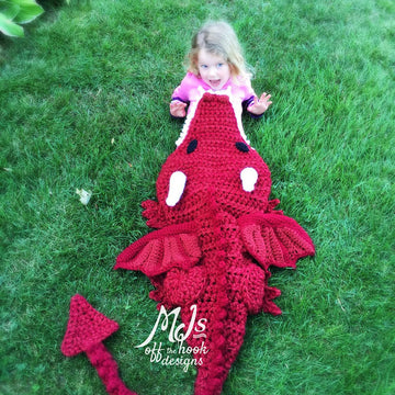 Bulky & Quick Dragon Blanket