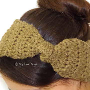 Knotted Bow Headband